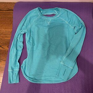 Athleta Girl Super Cute Long Sleeve with Open Back detailing